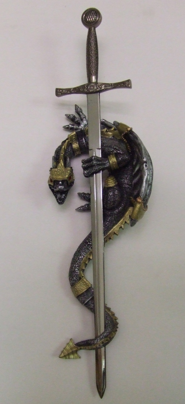 FL724 Amour Dragon Wall Dagger- 20/case