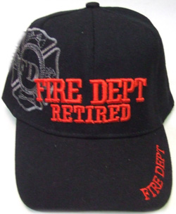 HW23014-10 Retired Fire Dept.- 144/case