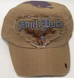HW23221 Punk Rock Eagle Cap- 144/case