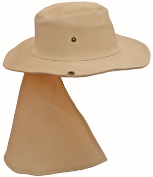 HW23480-4  Hat w. Back Flap-120/case
