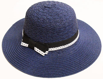 HW23699 Ladies' Hat w. Ribbon Bow-120/case