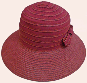 HW23735 Ladies' Bucket Hat with Bow-120/case