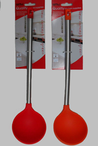 KH23193-4 Stainless Silicon Ladle-96/case