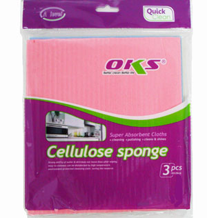 KH23211 3pc. Cellulose Sponge-144/case