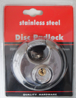 OF23461-1  80mm Round Pad Lock-72/case