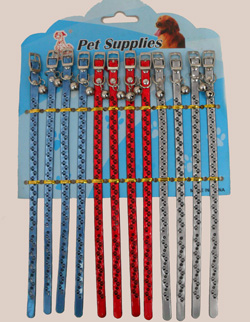 PS23224-1  1" Dog Collar w. Bell-600/case
