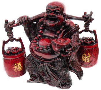 ST23548-1 Money Buddha w/ Pots-4/case