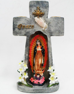 ST23556-4 Guadalupe w.Cross-24/case