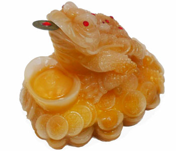 ST23590 Yellow Jade Toad-24/case