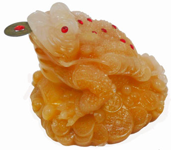 ST23591 Yellow Jade Toad-36/case