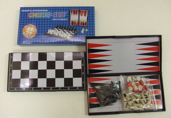 TY23134-2 Magnetic 2 in 1 Chess Set- 48/case