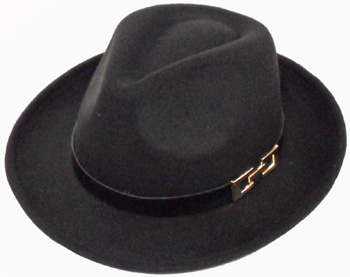 WA23100 Felt Hat with Buckle-144/case