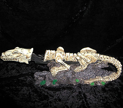 ZSK008 Crocodile Fossil Knife- 12/case