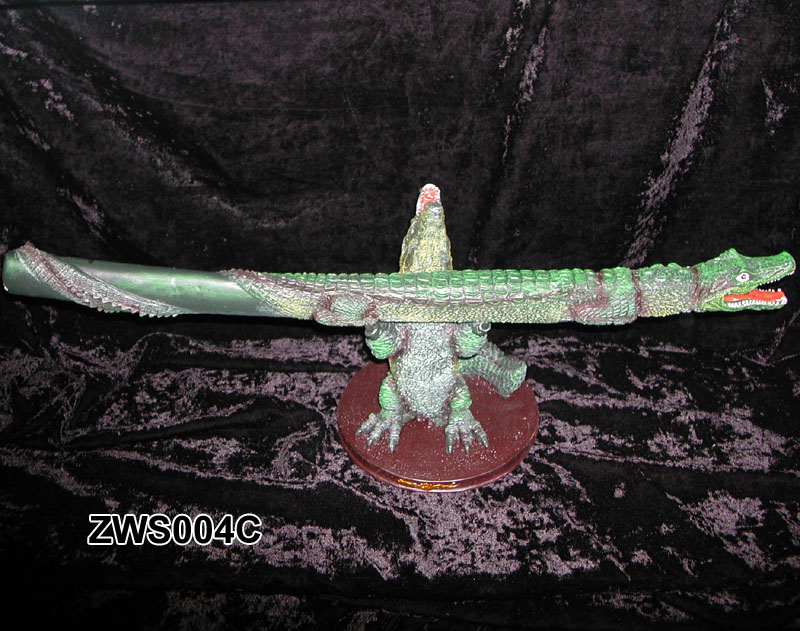 ZWS004C Color Crocodile Sword Set- 12/case